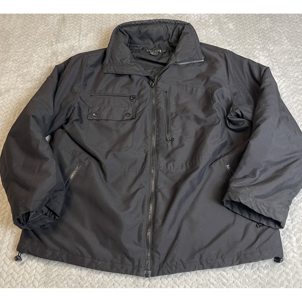 Spanner Sport Women's Black‎ Jacket Large Warm Quality Hood